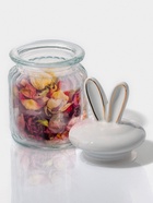 Банка для сыпучих Доляна «Зайка в золотом», 230 мл, с керамической крышкой, стекло, прозрачная - Фото 2