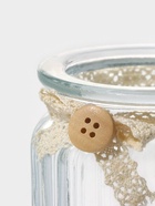 Банка для сыпучих Доляна «Ёжик в золотом», 230 мл, 7.8×15 см, с керамической крышкой, стекло, прозрачная - Фото 4