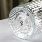 Банка для сыпучих продуктов Доляна «Ёжик в золотом», 950 мл, 11×20 см, с керамической крышкой, стекло, прозрачная - Фото 3