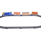 Железная дорога «Паровоз», работает от батареек, МИКС - Фото 3