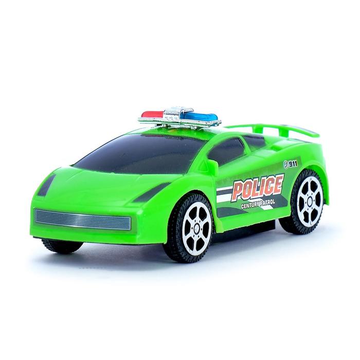 Машина «Полицейский болид», цвета МИКС - фото 1880254324