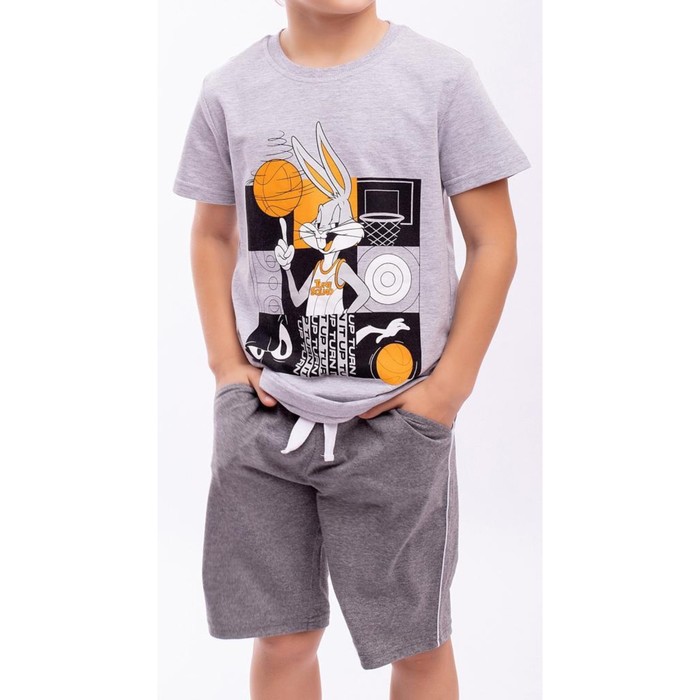 Комплект: футболка, шорты для мальчика, рост 128 см, цвет мультиколор - Фото 1