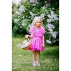Платье «Эмми», рост 134 см, цвет ярко-розовый - фото 108676269
