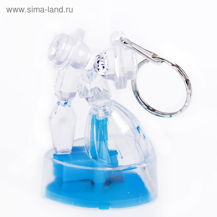 Фонарик свет на кольце "Влюблённые" мигает МИКС - Фото 1