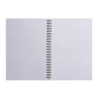 Тетрадь 80л клетка на гребне "Романтика" обложка пластик - Фото 2