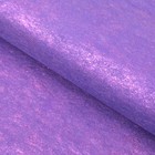Фетр ламинированный металлизированный, фиолетовый, 60 х 60 см - Фото 1