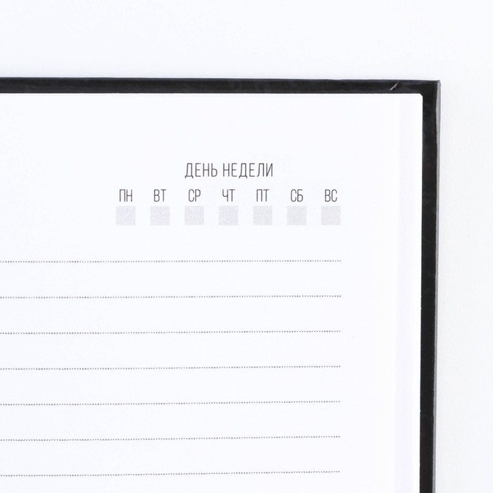 Ежедневник в твердой обложке А5, 80 «Череп» - фото 1897271170