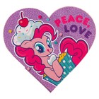 Тени для век "Peace. Love" My Little Pony  4 цвета по 1,3 гр - фото 35943533