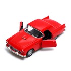 Машина металлическая «Классика», инерционная, открываются двери, 1:32, цвет красный - Фото 3