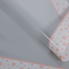 Пленка флористическая "Кант с горошком", 58 х 58 см (комплект 20 шт) - фото 21783800