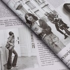 Пленка флористическая «Газета моды» 65 мкм, 50×58 см - Фото 2