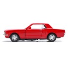 Машина металлическая «Мустанг», инерционная, масштаб 1:32, цвет красный - фото 24533620