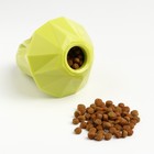 Игрушка для лакомств и сухого корма "Груша", 9 х 7 см, светло-зелёная - Фото 2