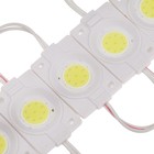 Светодиодный модуль SMD5730, 2.4 Вт, 12 В, COB, 220 Лм, 6500K, белый, 20 шт. - Фото 1