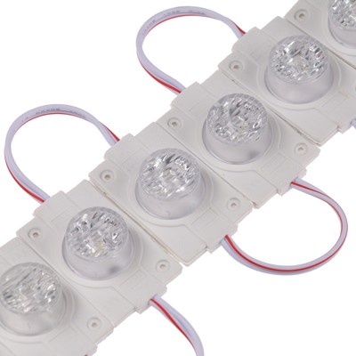 Светодиодный модуль для торцевой засветки, 1.5 Вт, 130 лм, IP65, 6500К 12V, набор 20 шт.