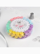 Булавки для квилтинга «Пуговица», 46 мм, 20 шт., разноцветные - Фото 3