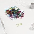 Булавки с круглым концом, 22 мм, 60 шт., разноцветные - Фото 2