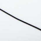 Шнур для плетения, натуральная кожа, d = 1 мм, 10 ± 0,5 м, цвет чёрный - Фото 4