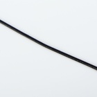 Шнур для плетения, натуральная кожа, d = 2 мм, 10 ± 0,5 м, цвет чёрный - Фото 6