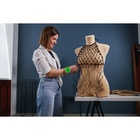 Нить для плетения, натуральная кожа, d=2 мм, 10±0.5 м, чёрная - Фото 4