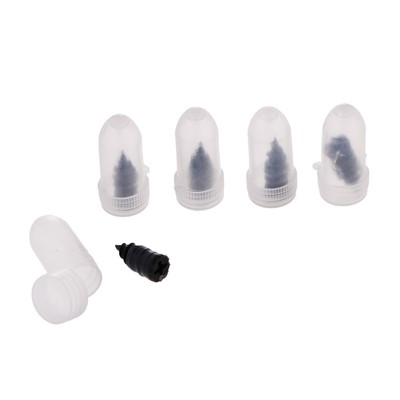 Прорезиненный саморез для ремонта прокола шин, 11.7×5.3 мм, набор 5 шт.