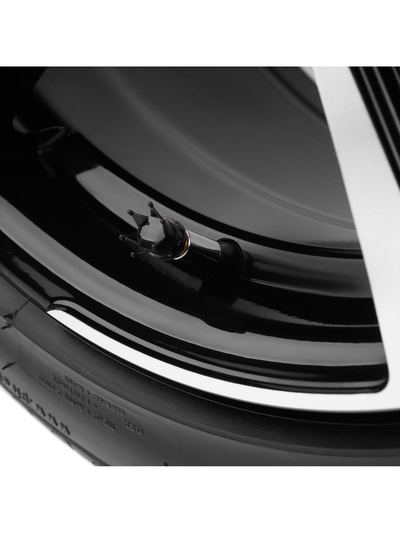 Колпачок на вентиль, TORSO, корона, набор 4 шт