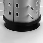 Стойка под очки настольная вращающаяся, 44 места, 38×38×68 см, цвет серебристый - Фото 5