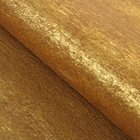 Фетр ламинированный металлизированный, коричневый, 60 х 60 см - Фото 1