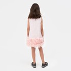 Платье для девочки MINAKU: PartyDress цвет розовый, рост 128 - Фото 3