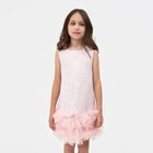 Платье для девочки MINAKU: PartyDress цвет розовый, рост 128 - Фото 4