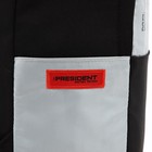 Рюкзак «PRESIDENT», 42 x 30 x 12 см, цвет черный - Фото 7