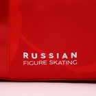Сумка спортивная «RUSSIAN HOKEY», 47 x 28 x 24 см, цвет красный - фото 6704134
