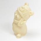 Молд силикон "Снеговик в шапке" 5 см - Фото 7
