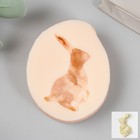 Молд силиконовый "Кролик на задних лапках"  3 см - Фото 1