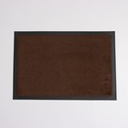 Коврик влаговпитывающий Tuff, 40×60 см, цвет коричневый - Фото 3
