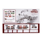 Железная дорога «Винтаж», 2 состава в комплекте, свет и звук, работает от батареек - Фото 30