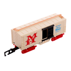 Железная дорога «Винтаж», 2 состава в комплекте, свет и звук, работает от батареек - Фото 10