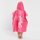 Полотенце-пончо детское махровое My Little Pony Пинки Пай 60х120 см, 50% хл., 50% полиэстер - Фото 3