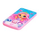 Музыкальный детский телефон «Принцессе», звук, цвет розовый, МИКС - Фото 2