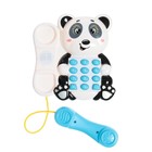 Музыкальный телефон «Милая панда», звук, свет - фото 156776