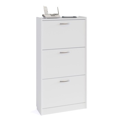 Тумба для обуви «ТО-23», 600×220×1150 мм, цвет белый