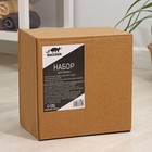 Швабра с отжимом и ведро с подачей воды Raccoon, 31×31×18 см, квадратная швабра 21×21×134 см, 2 насадки из микрофибры, цвет серый - Фото 7