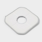 Насадка для швабры Raccoon, с вырезом, микрофибра, квадратная, 21×21 см, серая - Фото 4