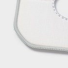 Насадка для швабры Raccoon, с вырезом, микрофибра, квадратная, 21×21 см, серая - Фото 5