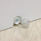 Швабра с отжимом и ведро с подачей воды Raccoon, 34×34×19 см, прямоугольная швабра 30×14×134 см, 2 насадки из микрофибры - Фото 6