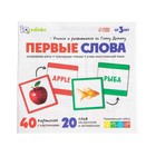 Развивающий набор «Первые слова», по методике Г.Домана, 40 карточек - фото 6164419