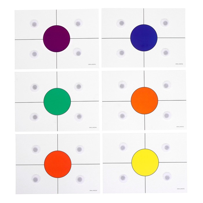 Игра на липучках «Изучаем цвета» - фото 1926511251
