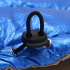 Куртка для собак с утяжкой размер 12 (ДС 28, ОГ 38, ОШ 27), серебряно-синяя - Фото 8