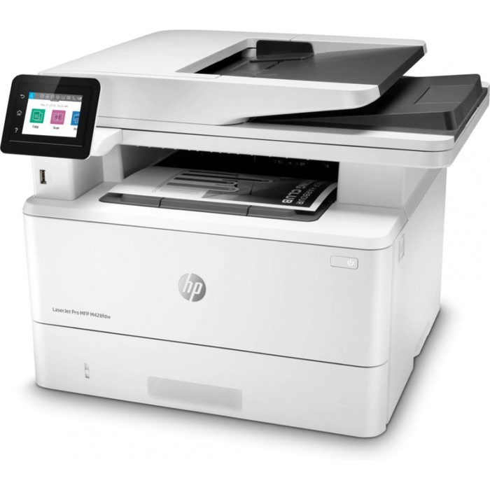 МФУ лазерный чёрно-белый HP LaserJet Pro M428fdw (W1A30A), A4, Duplex Net WiFi - фото 51302604