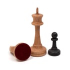 Шахматы турнирные, деревянная доска50 х 50 см, король h-10.5 см, пешка h-5.2 см - Фото 2
